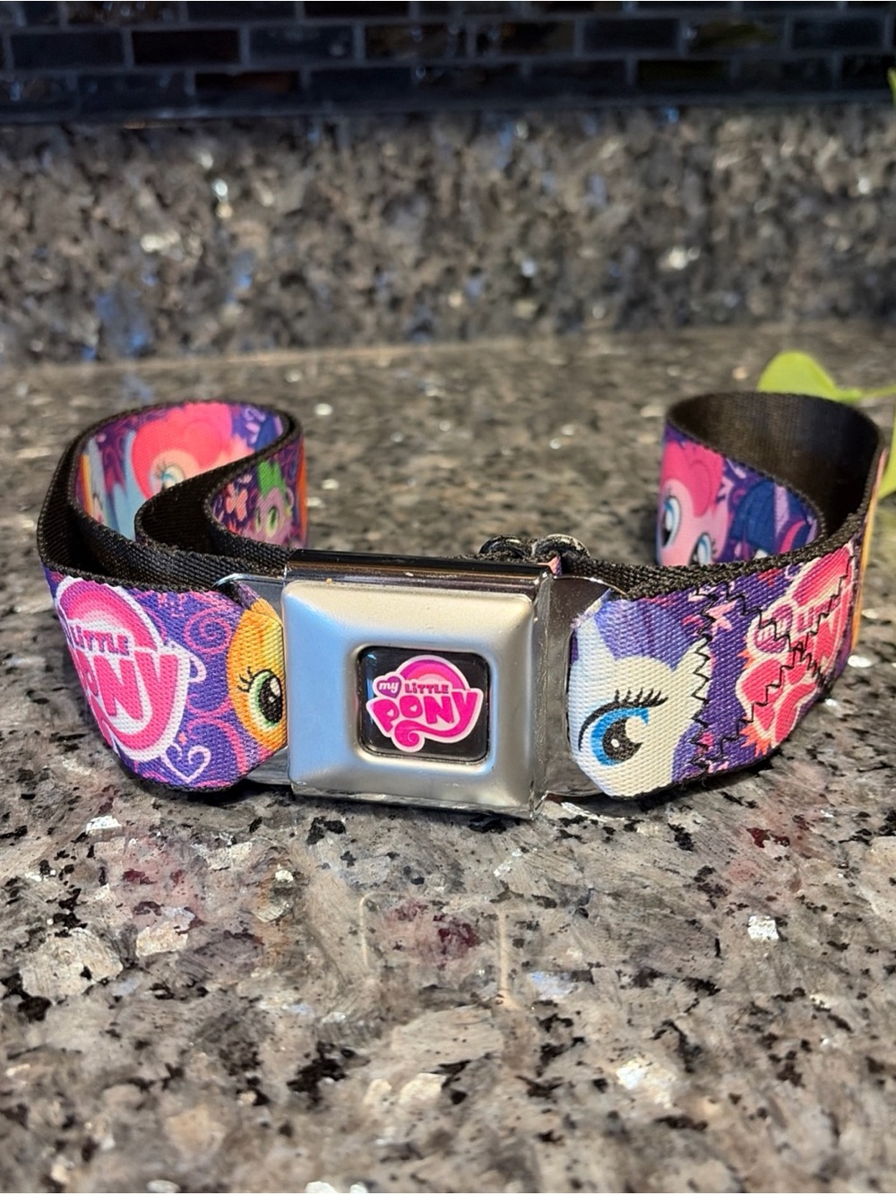 BUCKLE DOWN My Little Pony MLP Adjustable Belt Up To 44" Seatbelt Style 2013